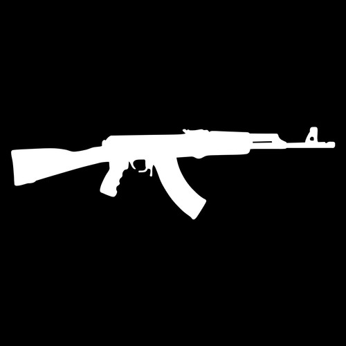 Adesivo 50 - adesivo, ak-47