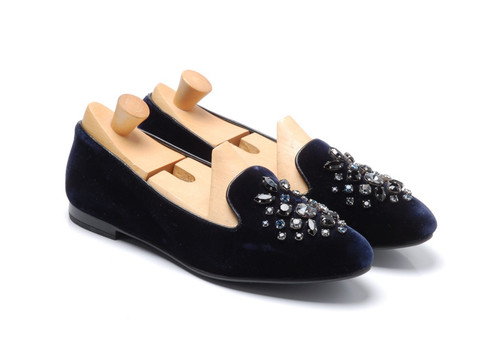 Mocassini scarpe church blu - mocassini,