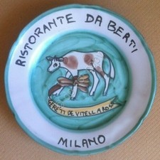 Piatto buon ricordo milano - piatto,