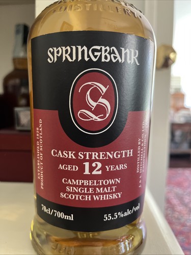 Springbank cask strenght - springbank, 12