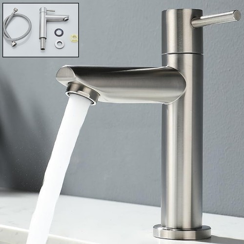 Rubinetto bagno lavabo - , acciaio