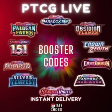 100 Codes Booster Pokemon TCG