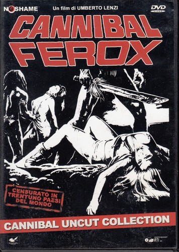 Cannibal ferox dvd uncut - ferox,