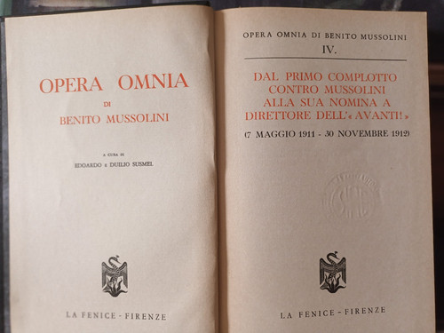 Opera omnia benito - omnia, iv