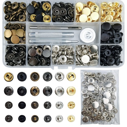 158 sets bottoni automatici - 158,