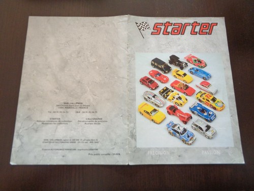 Starter catalogo modellini - starter,