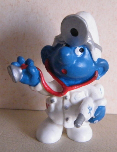 Puffo dottore peyo 1978 - -puffo,