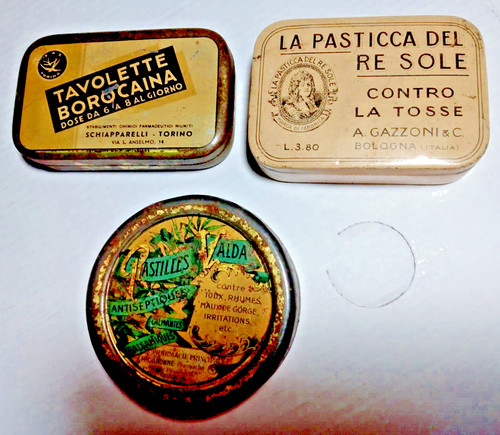 Antiche rare scatola di - 3,
