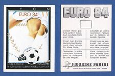 FIGURINA CALCIATORI PANINI EURO 84 - NUOVA/NEW - N.11 POSTER LYON