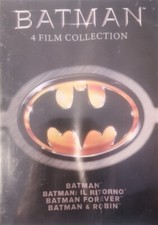 BOX 4 DVD BATMAN FILM