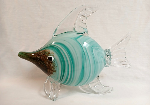 Statuina scultura pesce - , in