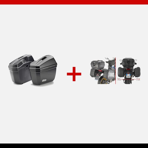 Kit givi e22n valigie laterali - kit,