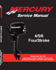 manuale officina mercury 4/5/6