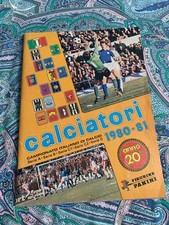 ALBUM CALCIATORI FIGURINE PANINI 1980-81 NON COMPLETO COME FOTO