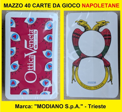 Mazzo carte gioco - mazzo, 40