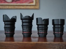 Set obiettivi samyang vdslr - samyang, as