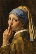 Quadro Rinascimento Ragazza