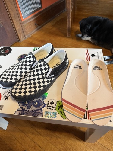 Vans scacchiera slip - scacchiera, slip-on