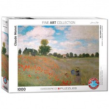 Puzzle - Campo Di Papaveri Di Claude Monet - 1000 Pezzi
