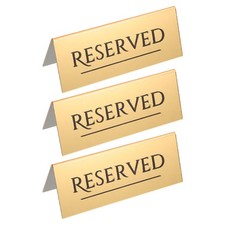  3 cartelli per tavoli riservati: per tavoli, sedie, tavoli da ristorante, per