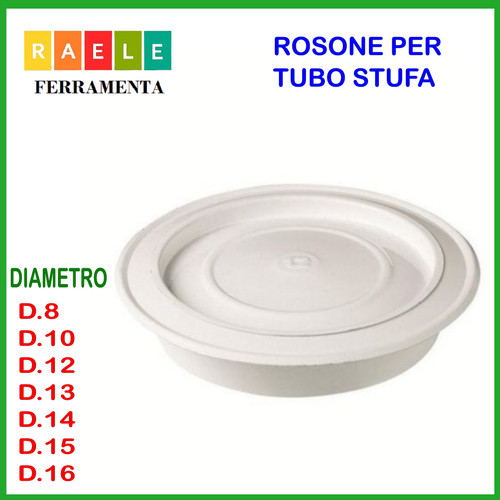 Rosone per tubo stufa pellet - rosone,