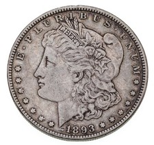 1893 Argento Morgan Dollaro IN