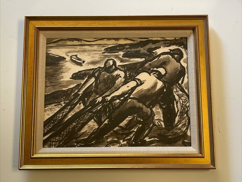 Antico dipinto cain wpa - dipinto,