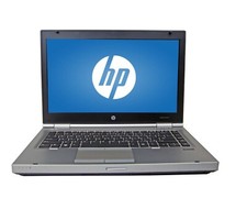 Hp Elite 8470p Notebook PC i5 3320 4gb DDR3 128gb SSD DP FW DVD Windows 10 Pro