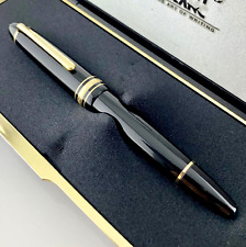 MONTBLANC MEISTERSTUCK 146 PENNA STILO STILOGRAFICA FOUNTAIN PEN GOLD NIB FINE
