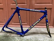 Telaio Bici Basso C4 Carbon Modello Supercorsa Bike Frame 54cm