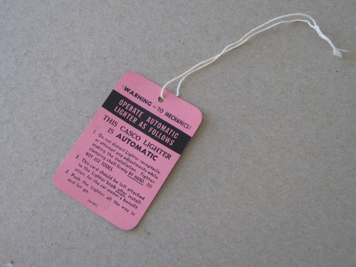 Nos 1946 1960 casco lighter - 1946-1960,