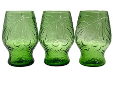 Set of 3 Italian Glass Liquor