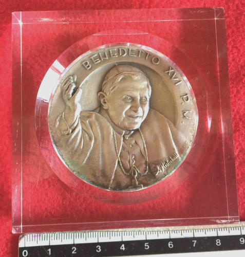 Medaglia papa benedetto xvi - papa, xvi°