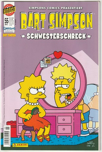Bart simpson 55 panini - simpson,