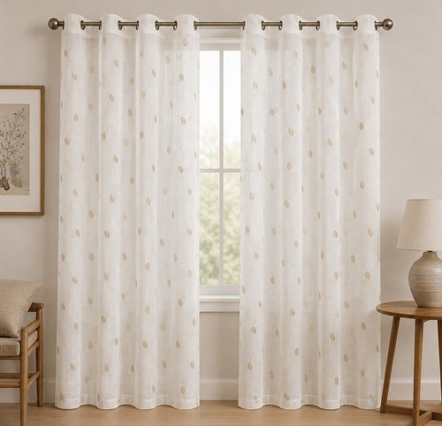 Tenda 140 280 lino pallini - 140*280,