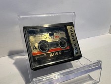 AIWA microcassetta in metallo