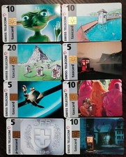 Lotto di 8 schede telefoniche