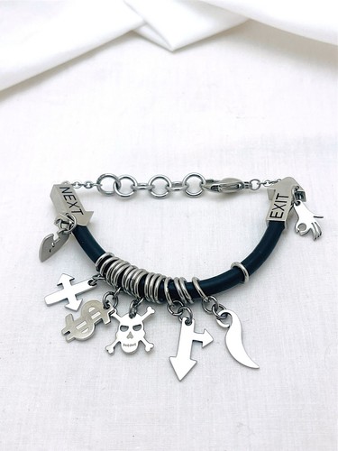 Bracciale manuel zed acciaio - bracciale,
