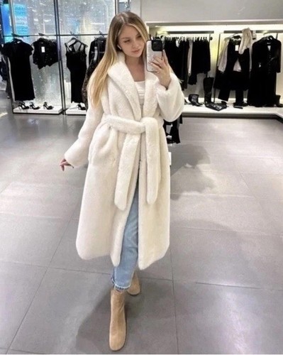 Cappotto pelliccia sintetica - pelliccia,