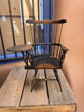 Sedia scrivania legno antica