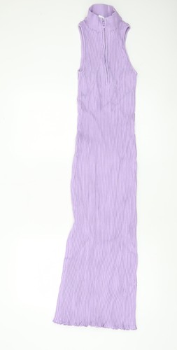 Abito midi donna zara - zara, viola