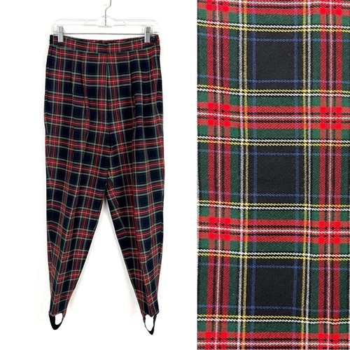 Pantalone donna vintage tartan