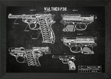 walther p38 poster arte da