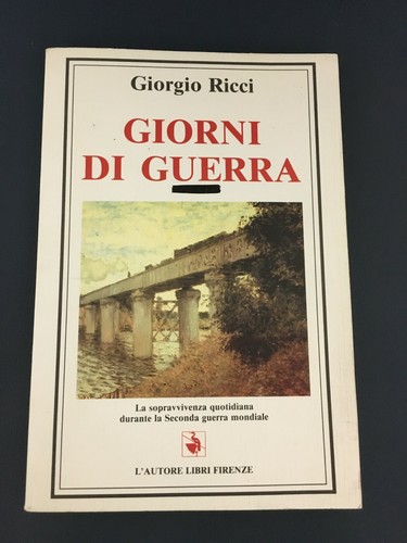 Libro giorni guerra - giorni,