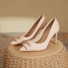 Decolte Scarpe 9 cm Rosa Oro