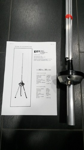Antenna vhf 162 mhz - gp,