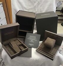 Scatola Pox Ful Set CUOIO Per DAMIANI 23x17x17 Made In Italy Fatta Mano 