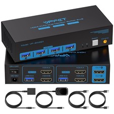 Switch KVM HDMI 8K60HZ 2PC