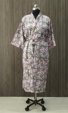 Abito lungo kimono stampa
