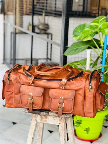 Borsone vintage pelle - vintage, 24"